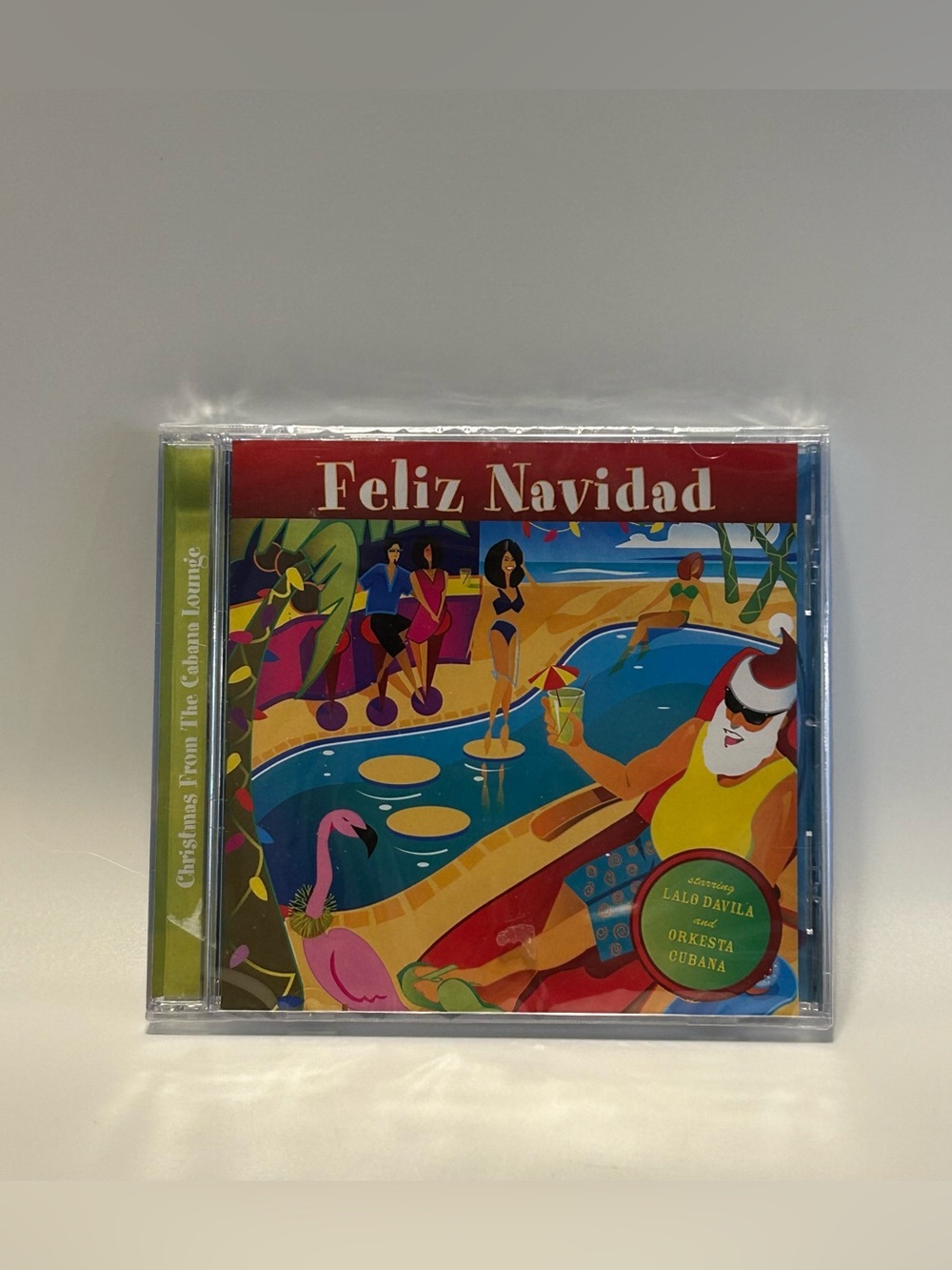 CD Feliz Navidad Christmas Cabana Lounge Lalo Davila Orkesta Cubana Jazz Cuban